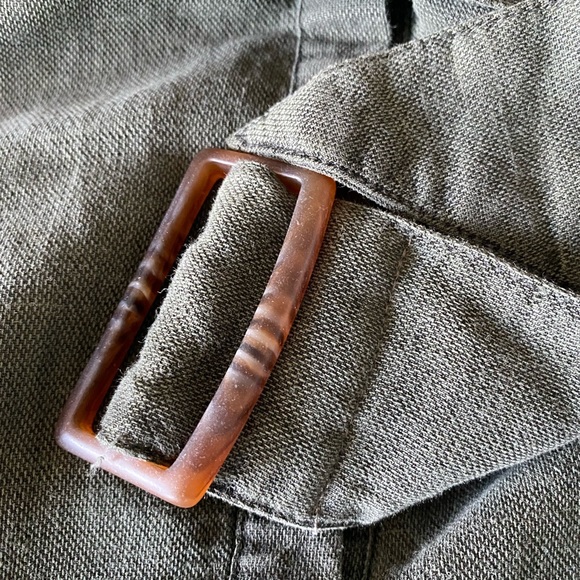 Lucky Brand green linen dress - Picture 4 of 10